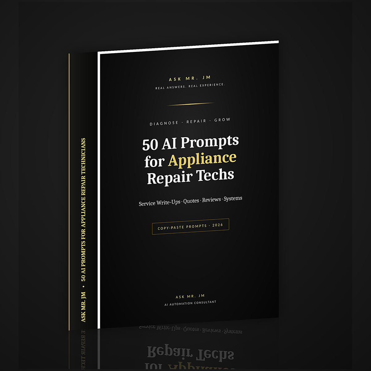 50 Copy-Paste AI Prompts for Appliance Repair Technicians