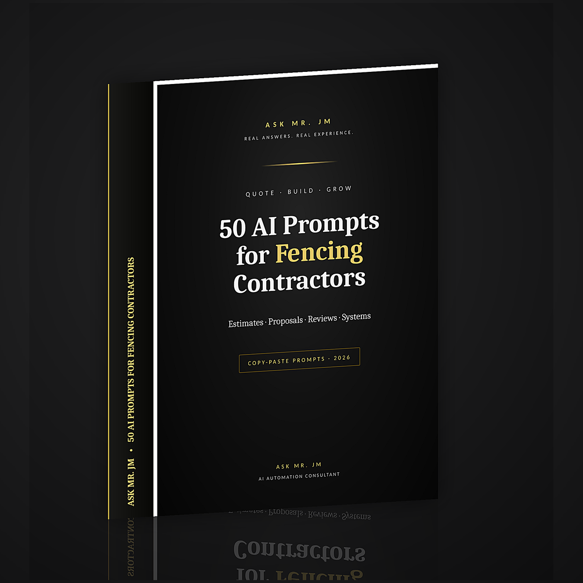 50 Copy-Paste AI Prompts for Fencing Contractors