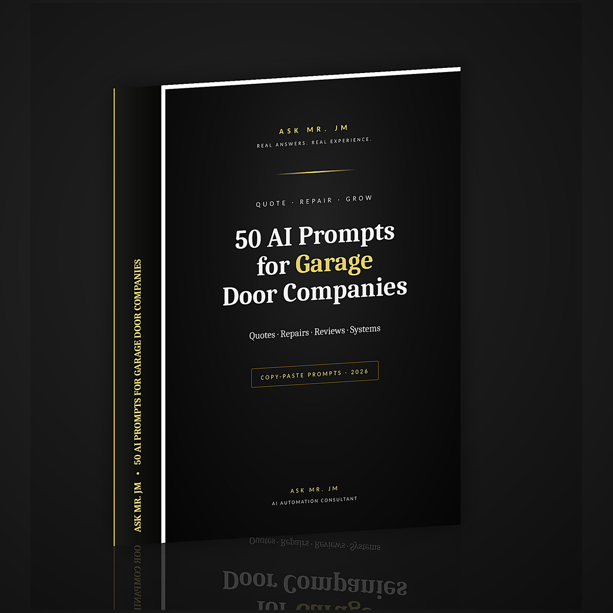 50 Copy-Paste AI Prompts for Garage Door Companies