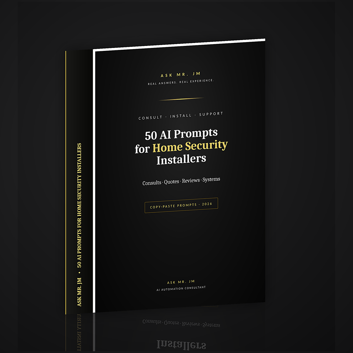 50 Copy-Paste AI Prompts for Home Security & Alarm Installers