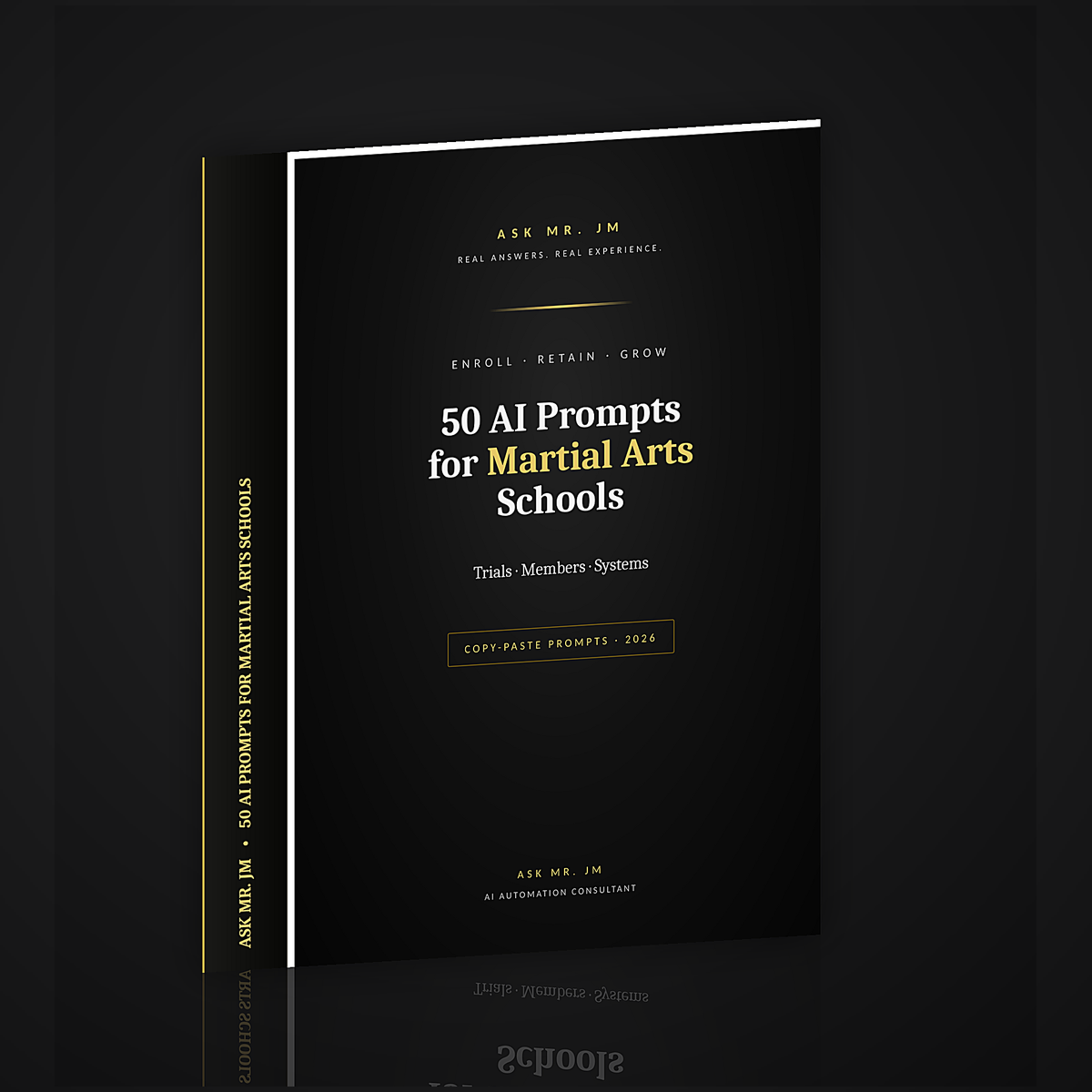 50 Copy-Paste AI Prompts for Martial Arts Schools