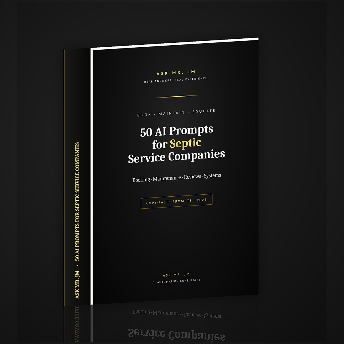 50 Copy-Paste AI Prompts for Septic Service Companies