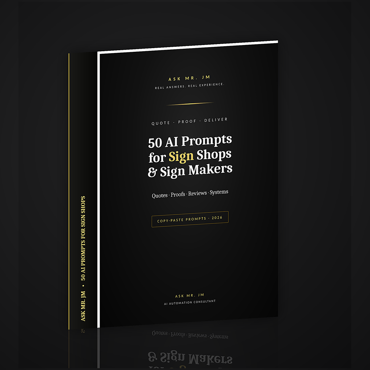 50 Copy-Paste AI Prompts for Sign Shops & Sign Makers