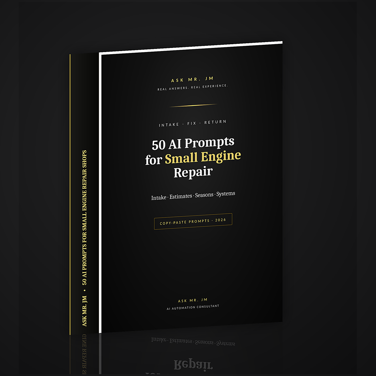 50 Copy-Paste AI Prompts for Small Engine Repair Shops