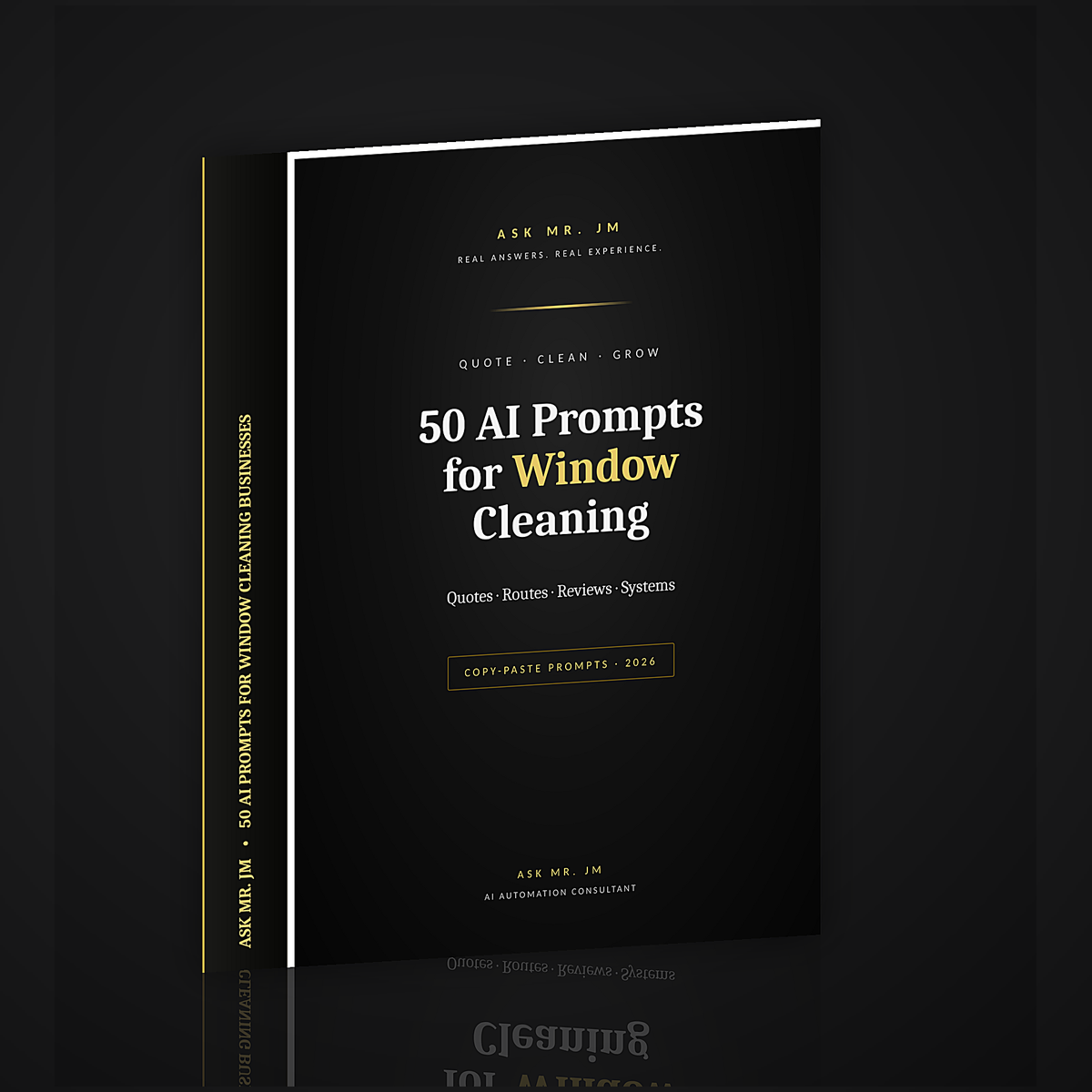 50 Copy-Paste AI Prompts for Window Cleaning Businesses