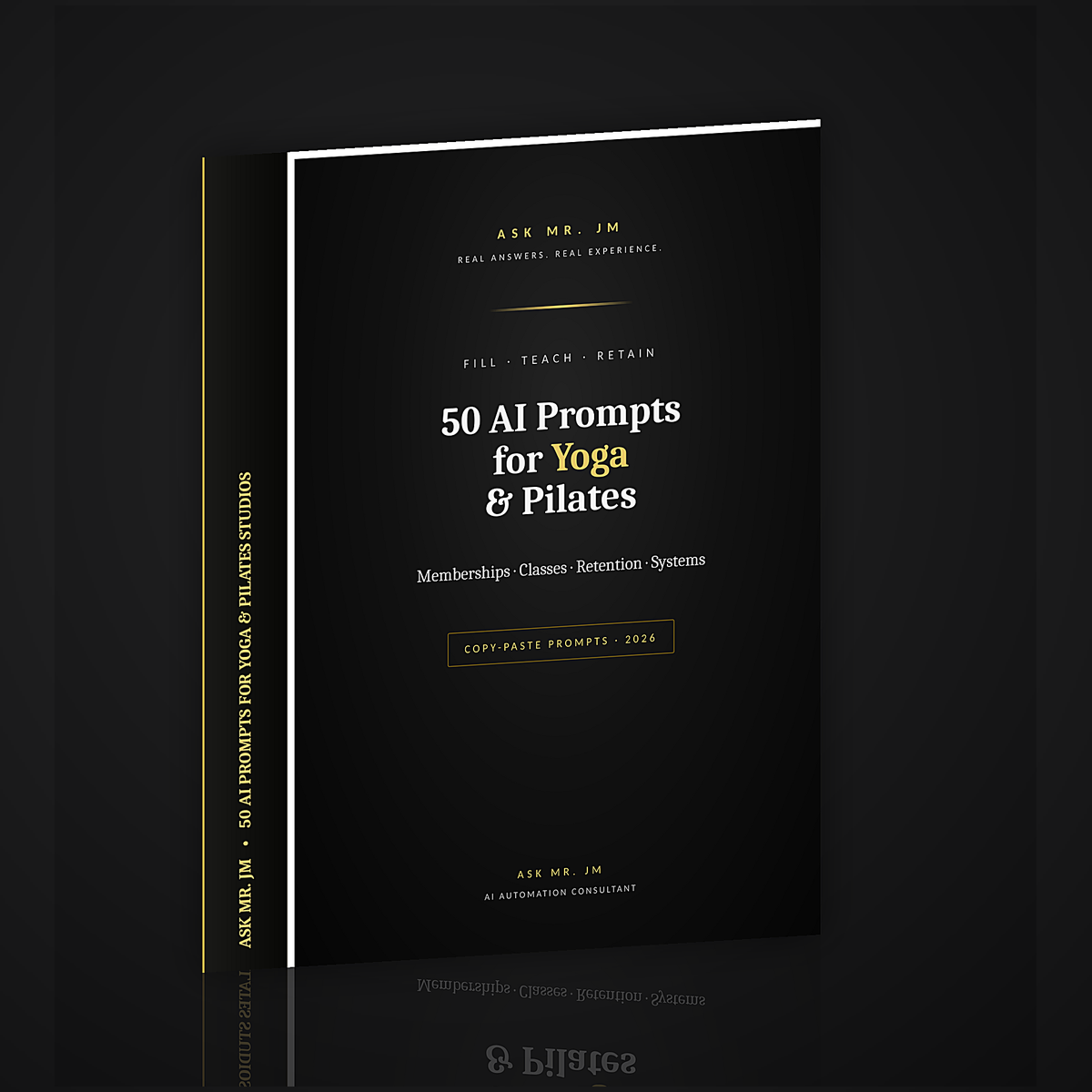50 Copy-Paste AI Prompts for Yoga & Pilates Studios