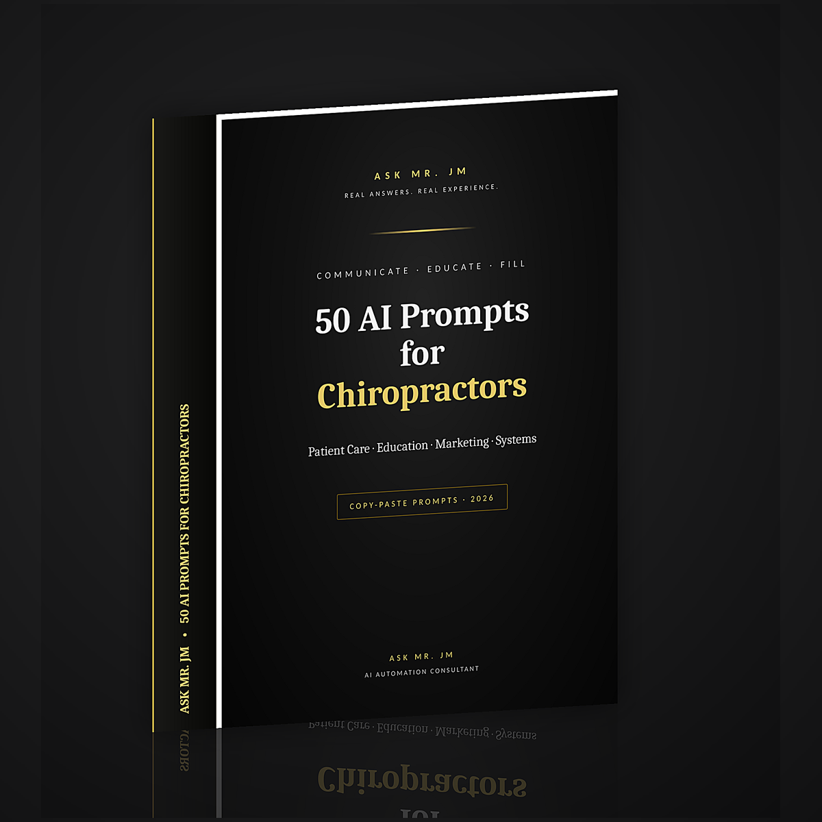 50 Copy-Paste AI Prompts for Chiropractors