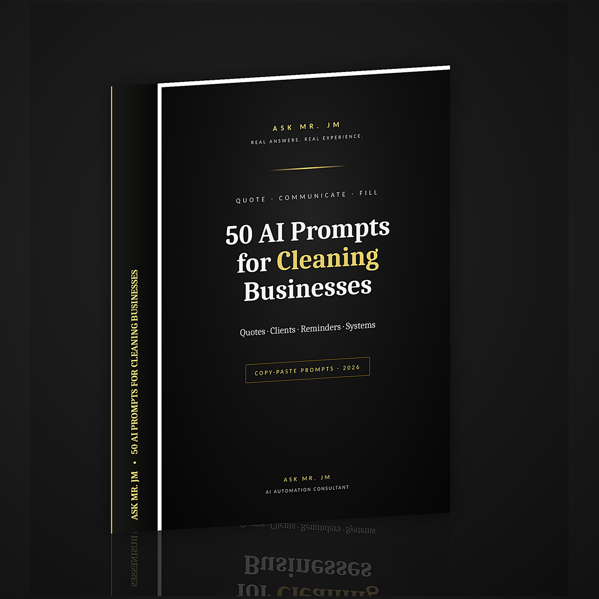 50 Copy-Paste AI Prompts for Cleaning Businesses