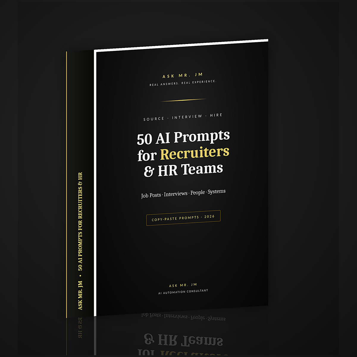 50 Copy-Paste AI Prompts for Recruiters & HR Teams