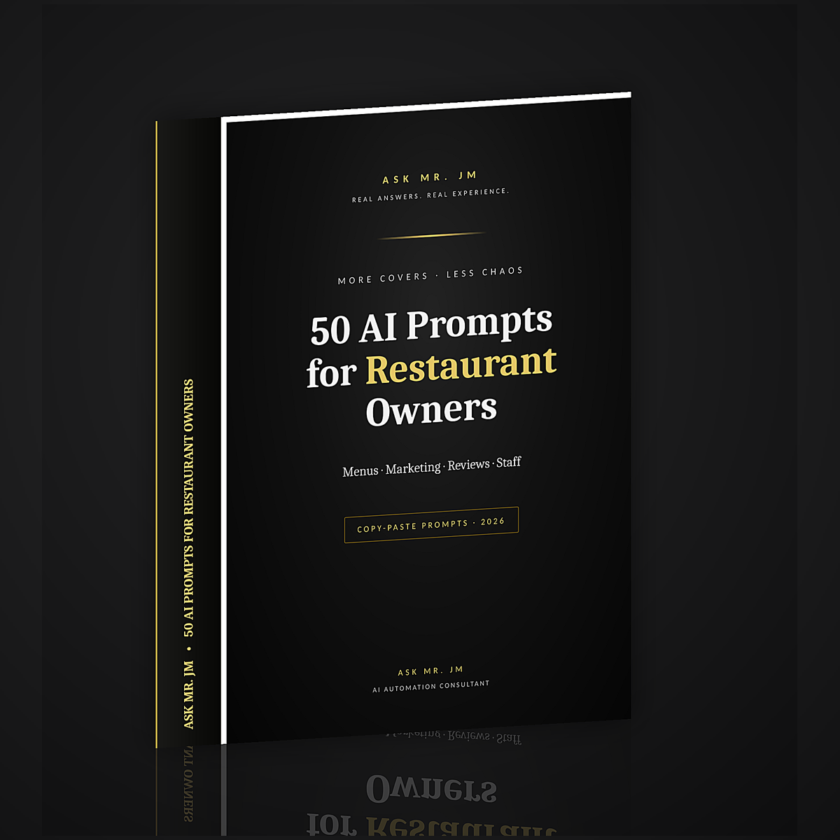 50 Copy-Paste AI Prompts for Restaurant Owners