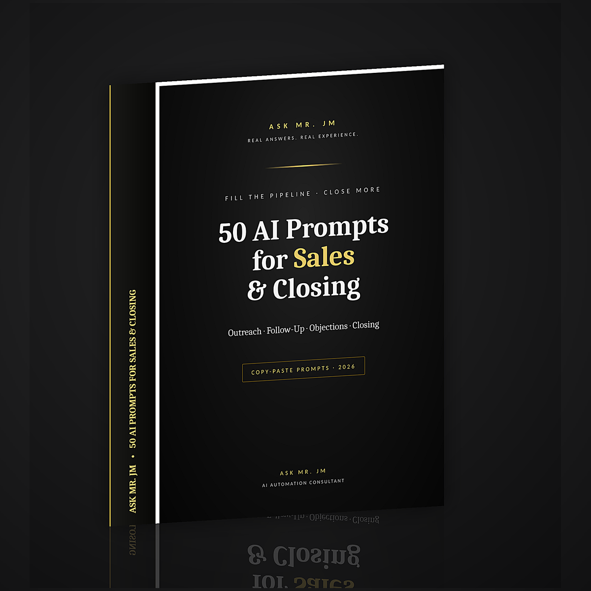50 Copy-Paste AI Prompts for Sales & Closing