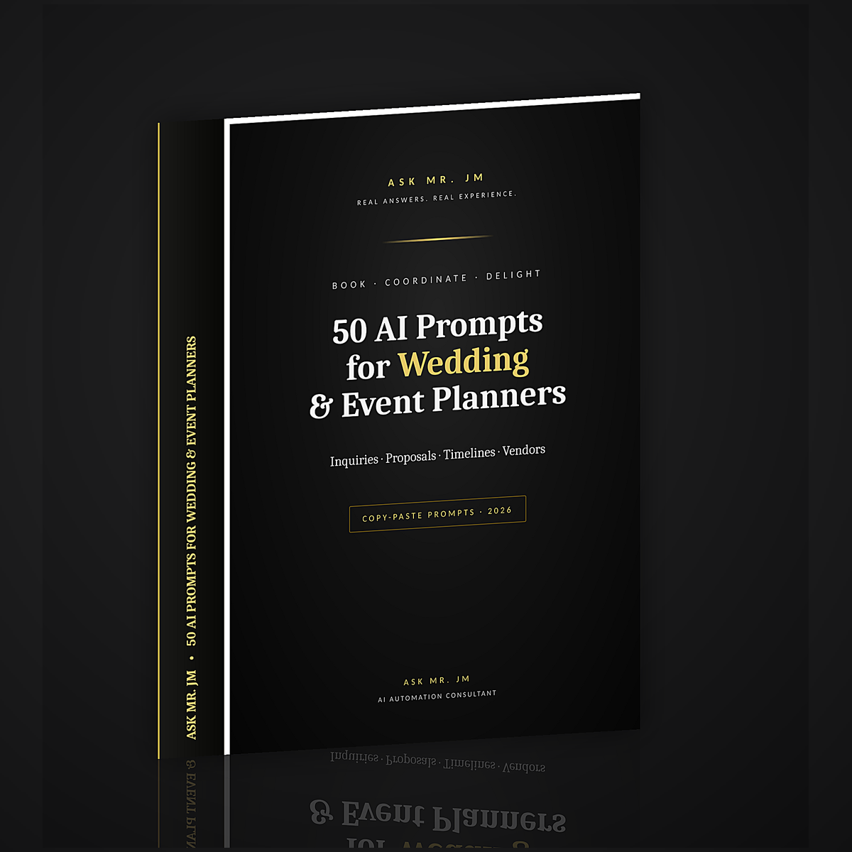 50 Copy-Paste AI Prompts for Wedding & Event Planners