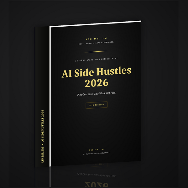 AI Side Hustles 2026 — 20 Real Ways to Earn With AI