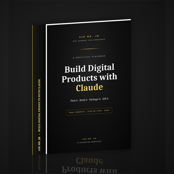 Build Digital Products with Claude — A Practical Playbook