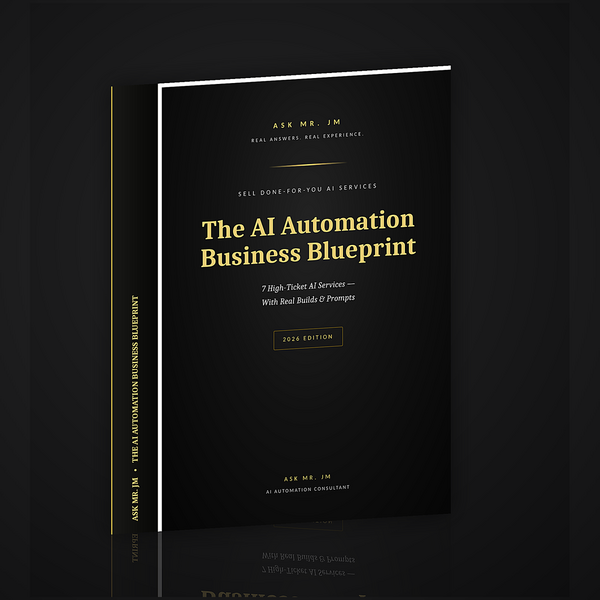 AI Automation Business Blueprint — 7 High-Ticket AI Services