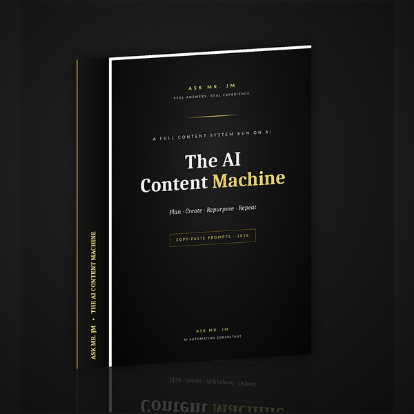 The AI Content Machine — A Full Content System Run on AI