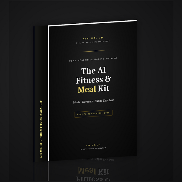 The AI Fitness & Meal Planning Kit — Healthy Habits That Last