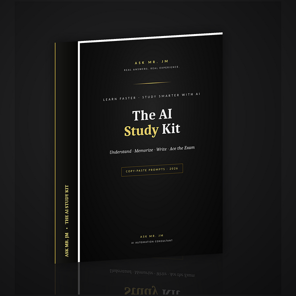 The AI Study Kit — Learn Faster & Study Smarter with AI