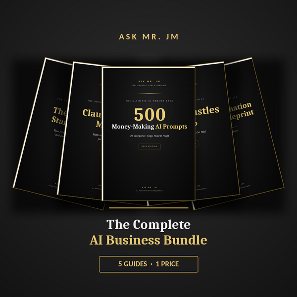The Complete AI Business Bundle (5 Guides in 1) — Best Value